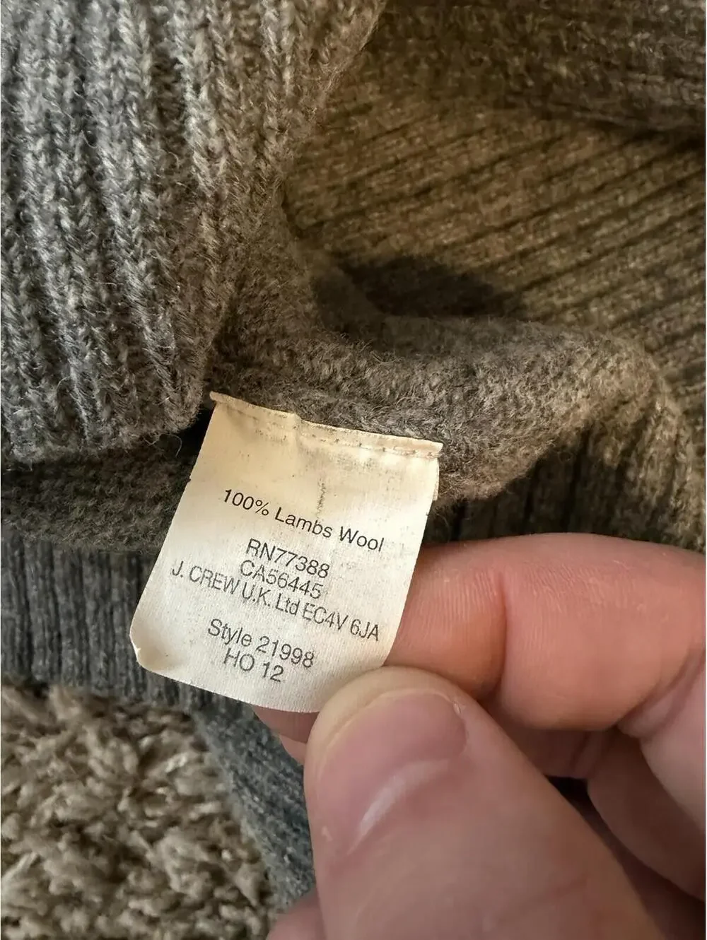J. Crew crew sweater